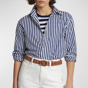 Women's classic tops button down shirt bundle